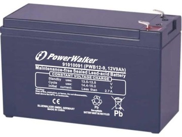 Аккумулятор PowerWalker 12 В/9 Ач PWB12-9