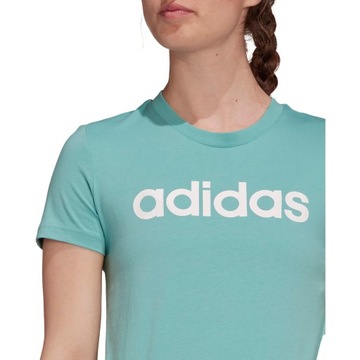 Женская футболка adidas Essentials Linear Slim Tee, размер L