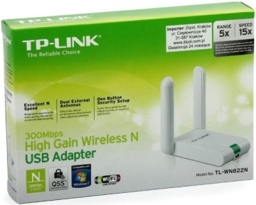 Сетевая карта TP-LINK TL-WN822N (USB 2.0)