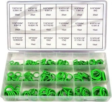 НАБОР УПЛОТНИТЕЛЬНЫХ КОЛЬЦЕВ ДЛЯ КОНДИЦИОНЕРА 270 ШТ.