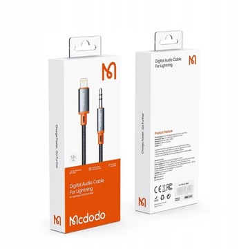 КАБЕЛЬ MCDODO КАБЕЛЬ LIGHTNING К МИНИ-ДЖЕКУ 3,5 ММ