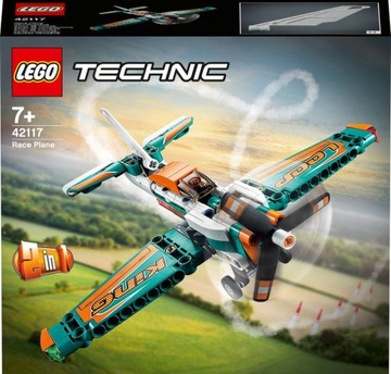 LEGO TECHNIC 42117 Гоночный самолет 2 в 1 7+