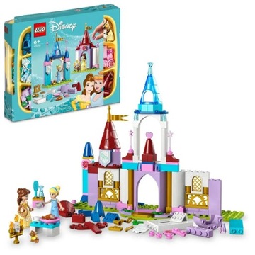 LEGO Disney 43219 Kreatywne zamki księżniczek Disneya