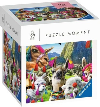 Puzzle 99el Moment Lama 165360 RAVENSBURGER