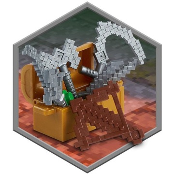 LEGO Minecraft 21176 Ужас джунглей Крипер