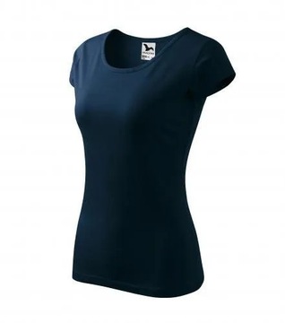 Koszulka damska t-shirt MALFINI PURE czarna L