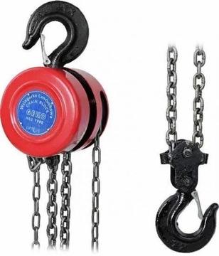 ЦЕПНАЯ ЛЕБЕДКА ДЛЯ ДВИГАТЕЛЯ 2,5м 1T MAR-POL