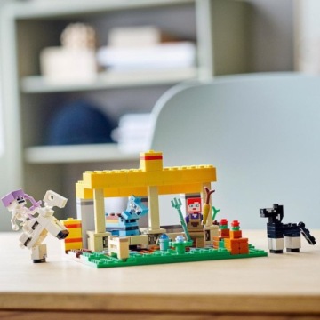 LEGO MINECRAFT 21171 ФИГУРКА КОНЮШНИ ЛОШАДИ СКЕЛЕТ ФЕРМЕРА ФЕРМА