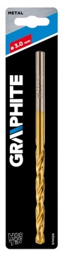 ГРАФИТ 57H120 Сверло по металлу HSS-TiN 3,0 мм