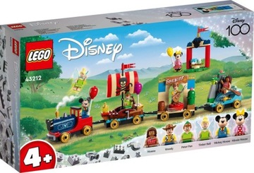 LEGO Disney 43212 Pociąg Pełen Zabawy Kolejka Lokomotywa Myszka Miki Minnie