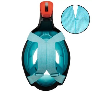 Полнолицевая маска для подводного плавания Subea Easybreath 900