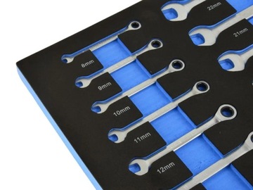 ПЛОСКИЕ КЛЮЧИ С ТРЕЩОТКОЙ 8-22 ВСТАВКА G10833C