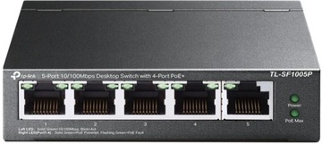 Коммутатор TP-LINK SF1005P 5 x FE (4x PoE)