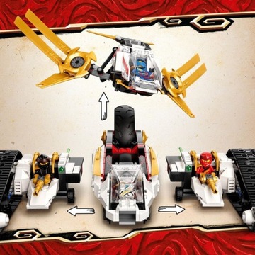 LEGO Ninjago Legacy Ультразвуковой убийца 71739 кубиков