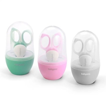 BabyOno Набор для кормления. Гвоздь Серый 398/03