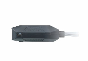 KVM-переключатель Aten CS22DP DisplayPort с пультом дистанционного управления, черный