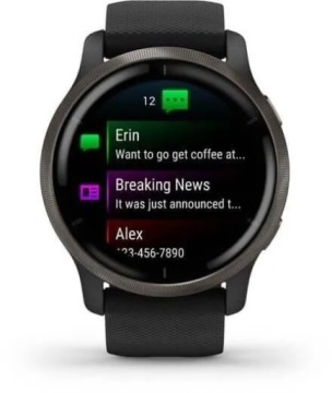 Умные часы Garmin Venu 2 черные