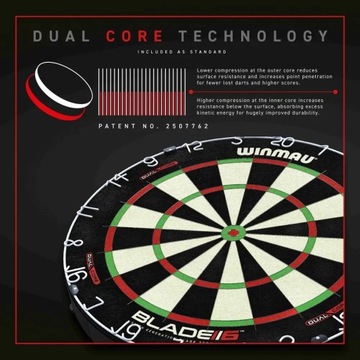 Дартс Winmau Blade 6 Dual Core