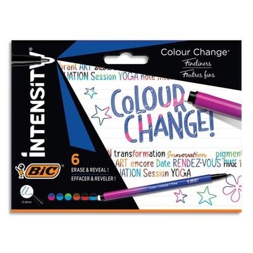 BIC Intensity Color Change mix Pudełko 6szt