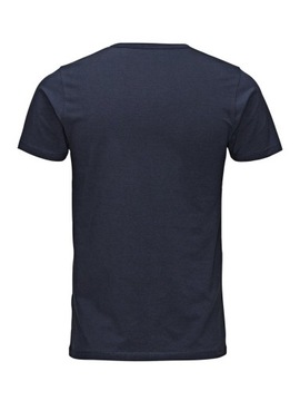 Jack&Jones T-Shirt Basic 12058529 Granatowy Stretch Fit