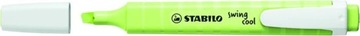 Хайлайтер Stabilo Swing Cool пастельный зеленый 138-8