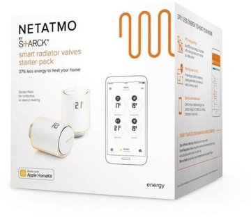Стартовый набор термостатических головок Netatmo NVP-EN
