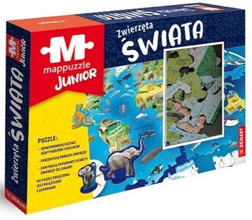 Маппазл. Животные мира