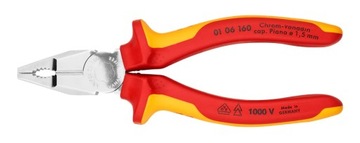 KNIPEX 01 06 160 Универсальные клещи хром-ванадиевые