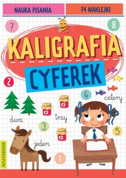 Kaligrafia cyferekz naklejkami