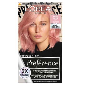 L'Oreal Preference Vivid Colors 9.213 Rose Gold