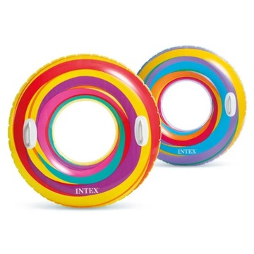 Надувное кольцо Intex Stars