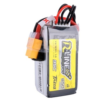 TATTU POWERFUL АККУМУЛЯТОР ЛИТИЙ-ПОЛИМЕРНЫЙ LIPO АККУМУЛЯТОР 850MAH 95C 14.8V 4S1P