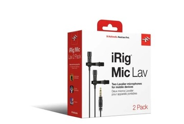 IK iRig Mic Lav 2 Pack - Набор микрофонов