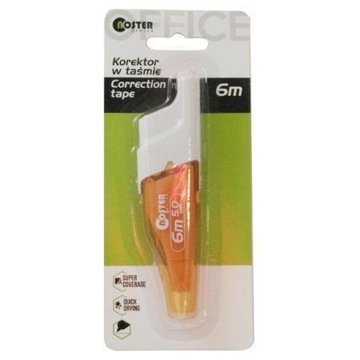 Korektor w taśmie kolor mix blister INTERDRUK INTERDRUK 248309