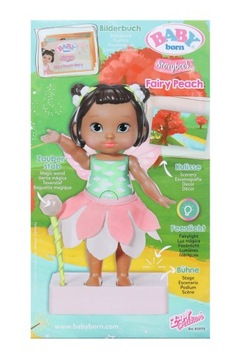 BABYborn Storybook Fairy Peach - 18см, Принцесса + подарочная книга