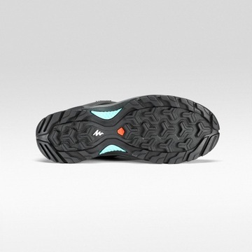 Женские полуботинки Quechua MH100, водонепроницаемые.