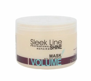 МАСКА ДЛЯ ОБЪЕМА SLEEK LINE С ШЕЛКОМ 250мл