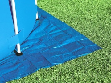 Универсальный коврик для садового бассейна 335х335 ДМ-112.