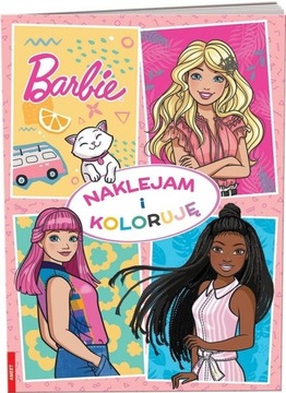 Barbie. Naklejam i koloruję Praca zbiorowa