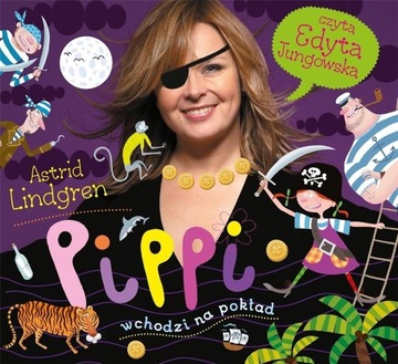 Pippi wchodzi na pokład (książka audio)