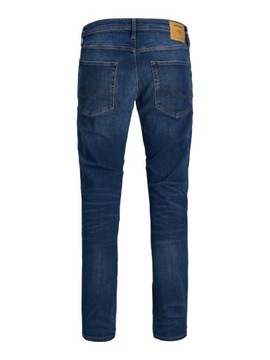 Jack&Jones Jeansy Tim Original 12146384 Granatowy Slim Fit