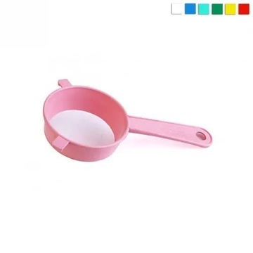 Пластиковый ситечко со сферической чашей, микс 90 цветов.