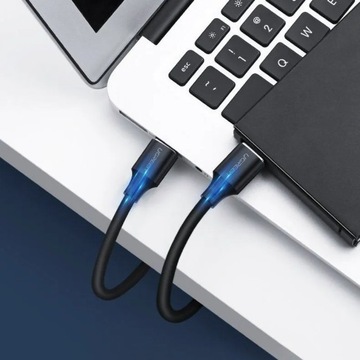 Кабель USB 2.0 M-M UGREEN US102, 1,5 м (черный)