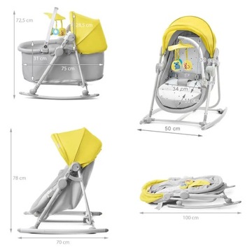 КРЕСЛО KINDERKRAFT UNIMO UP СТУЛ 5-В-1