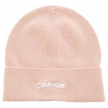 Calvin Klein czapka damskaK60K608519 TER S Rose