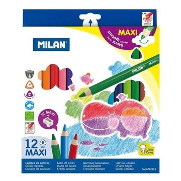 Kredki ołówkowe Milan 12 szt.