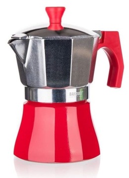 Кофеварка Campi Red на 3 чашки.