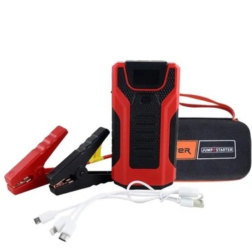 ПУСКОВОЕ УСТРОЙСТВО BOOSTER JUMP STARTER 12V POWERBANK 16800