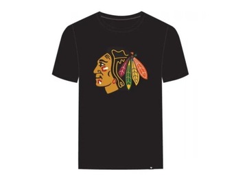 47 BRAND T-Shirt NHL Chicago Blackhawks Imprint '47 Echo Tee HH004TEMIME544