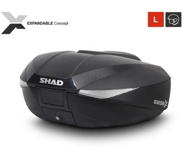 Чехол для мотоцикла Shad Central ADJUSTMENT 46-58L SH58X D0B58206